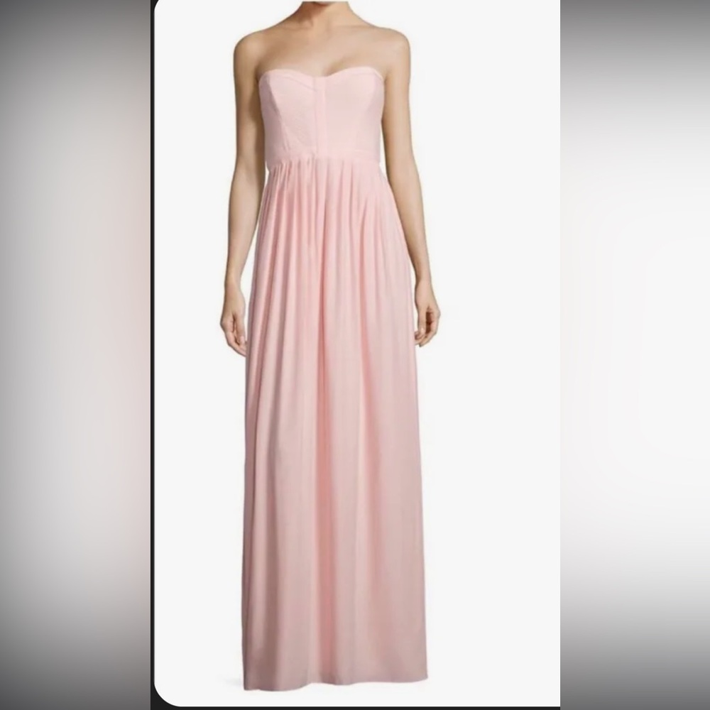 Light pink Parker bayou dress full length size small